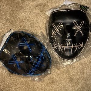 LED light up face mask